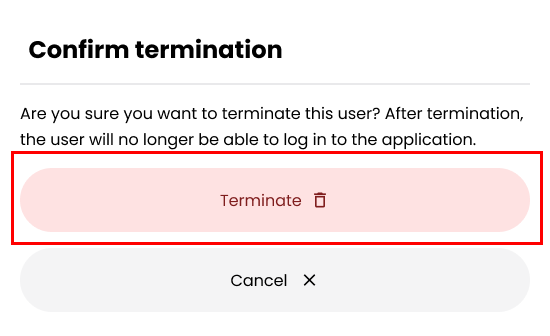 Confirm-Termination