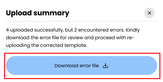 Error Log Example